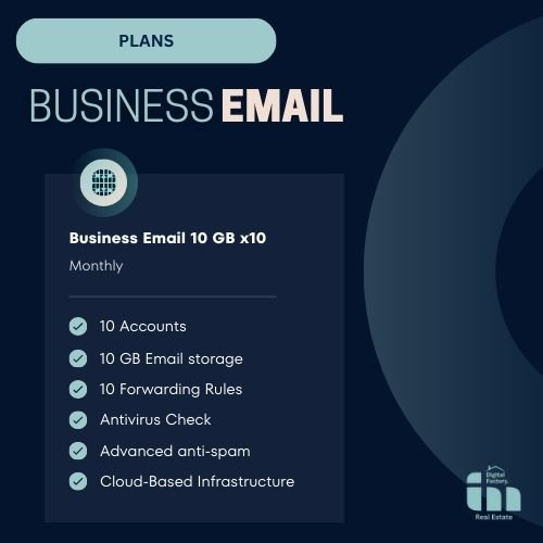 Business Email 10 GB x10 Monthly