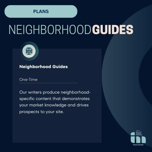 Neighborhood Guides One-Time